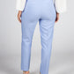 Calças azul céu corte clássico
