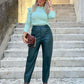 Calça mom ecopele (+cores)