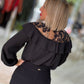 Blusa com renda