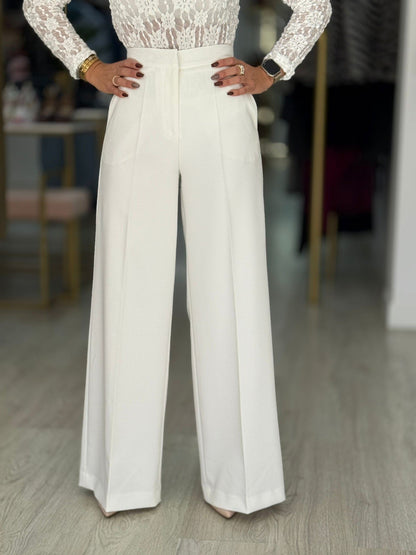 Calça clássica wide leg (+cores)