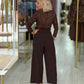 Calça culotte clássica com cinto (+ cores)