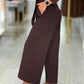 Calça culotte clássica com cinto (+ cores)