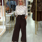 Camisola em renda com gola (+ cores)