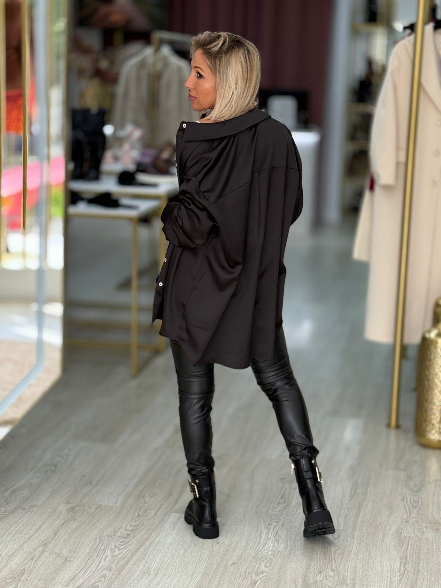 Camisa seda (+ cores)