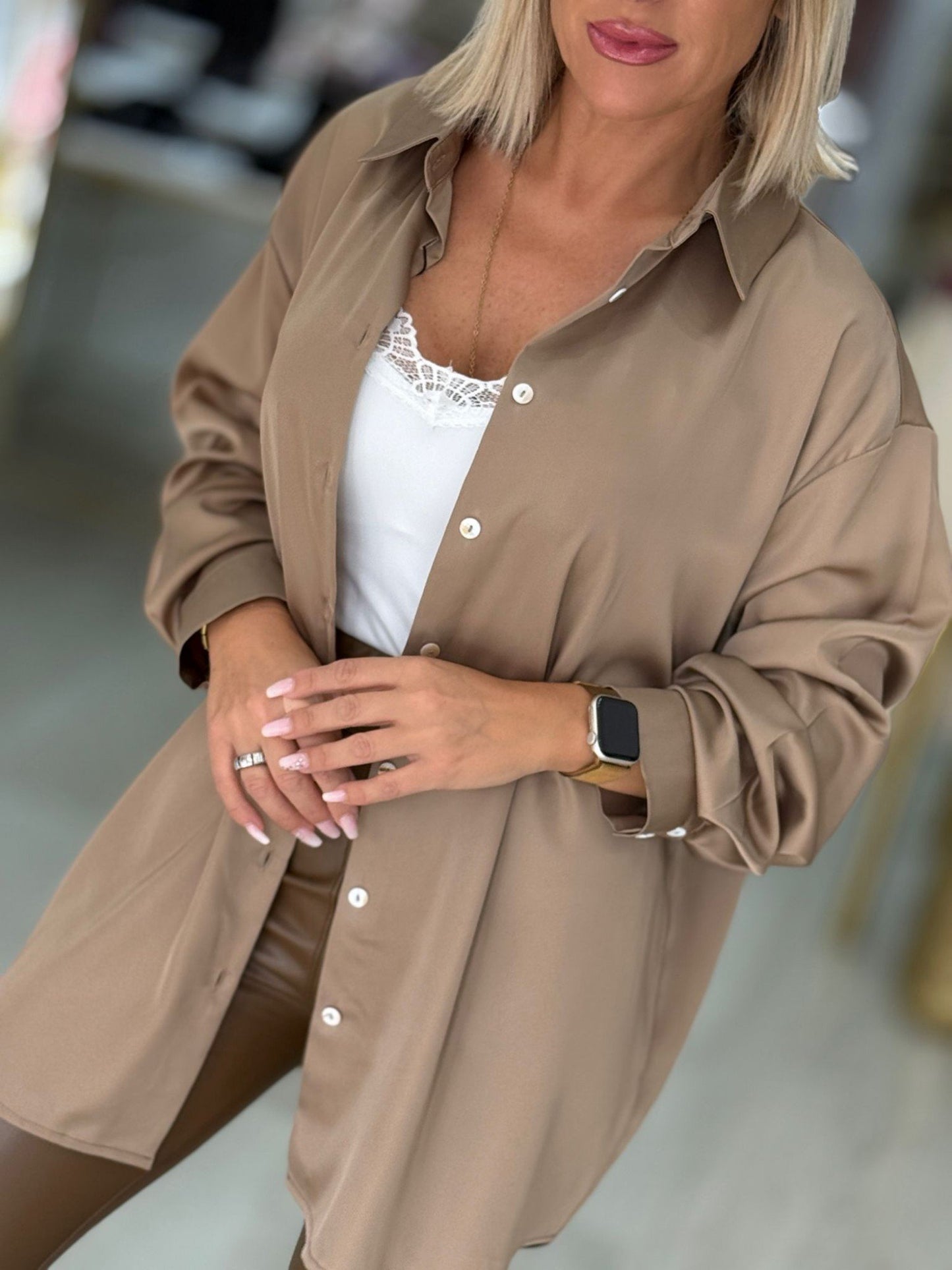 Camisa seda (+ cores)