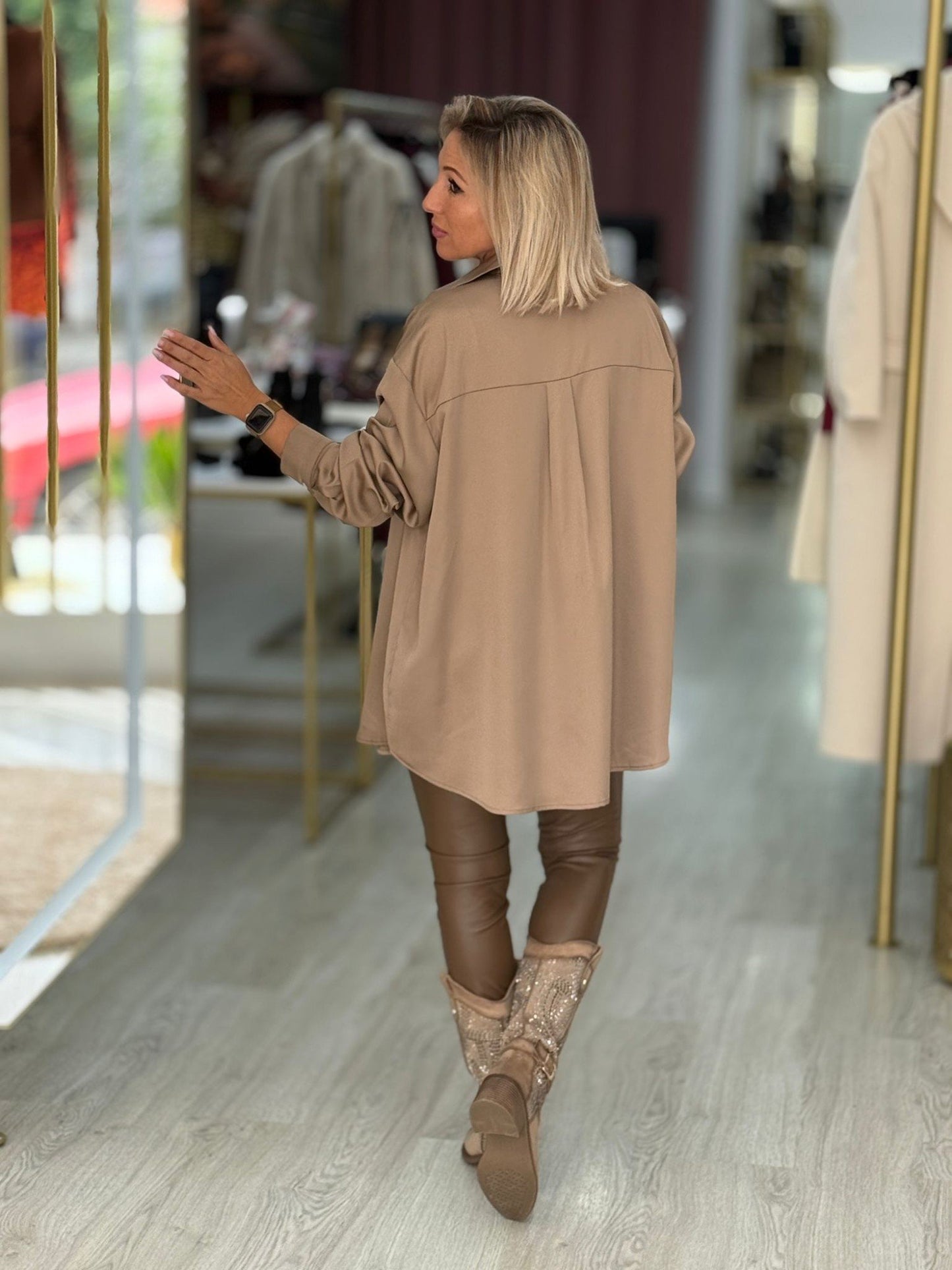 Camisa seda (+ cores)