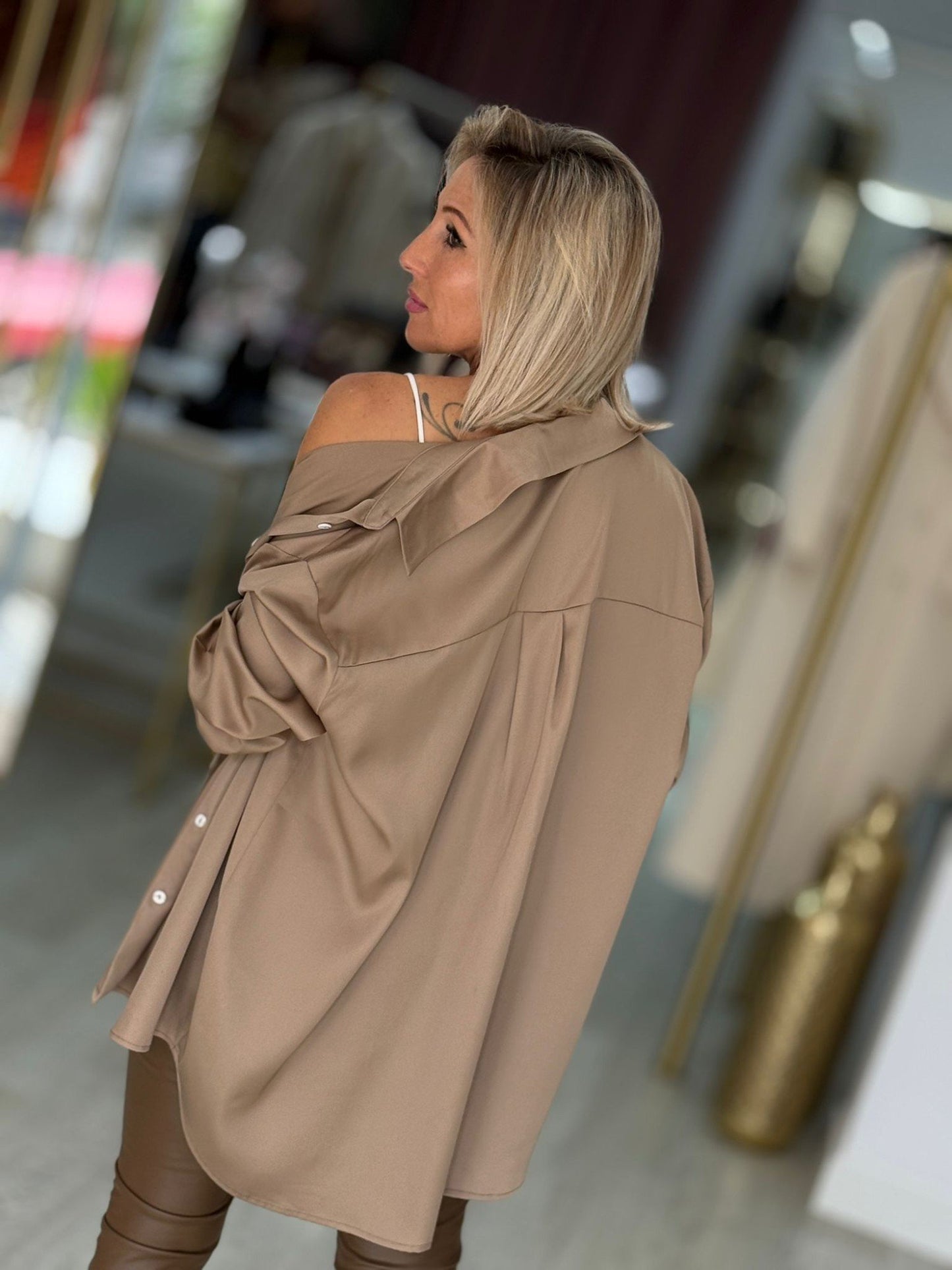 Camisa seda (+ cores)