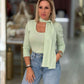 Camisola de malha com lenço (+ cores)
