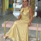 Vestido maxi halter