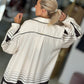 Blusa acetinada