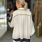 Blusa acetinada