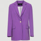 Blazer comprido reto